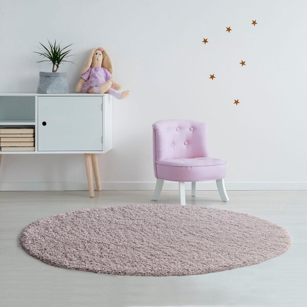 Covor Viva rotund gri Ø 190 cm