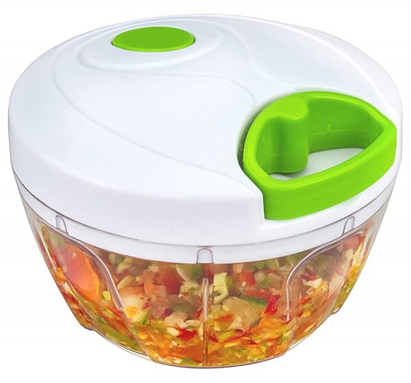 Feliator universal, lama tripla, plastic, 12,5 x 9,5cm, alb/verde