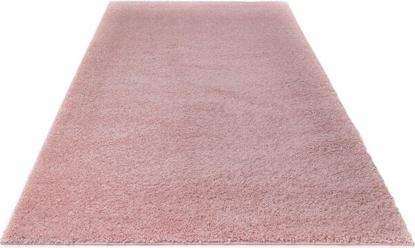 Covor Shaggy Soft, Bruno Banani roz 200/200 cm
