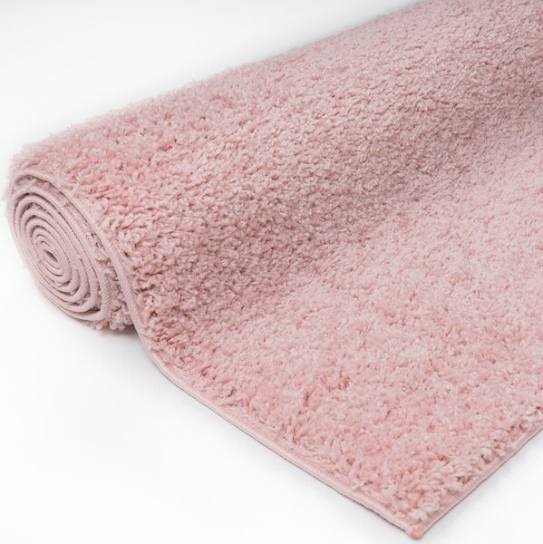 Covor Shaggy Soft, Bruno Banani roz 200/200 cm