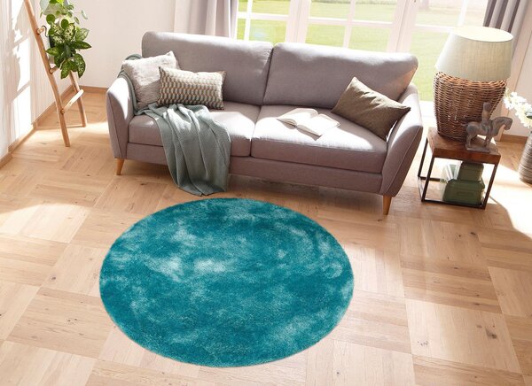 Covor rotund Dana petrol Ø 140 cm