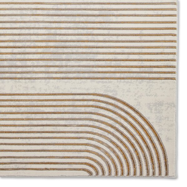 Covor gri deschis/auriu 80x150 cm Apollo – Think Rugs