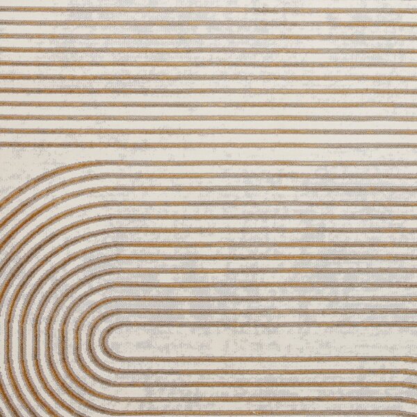 Covor gri deschis/auriu 80x150 cm Apollo – Think Rugs