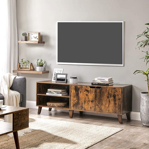 Sifonier TV, suport TV cu 2 uși, 140x40x50 cm