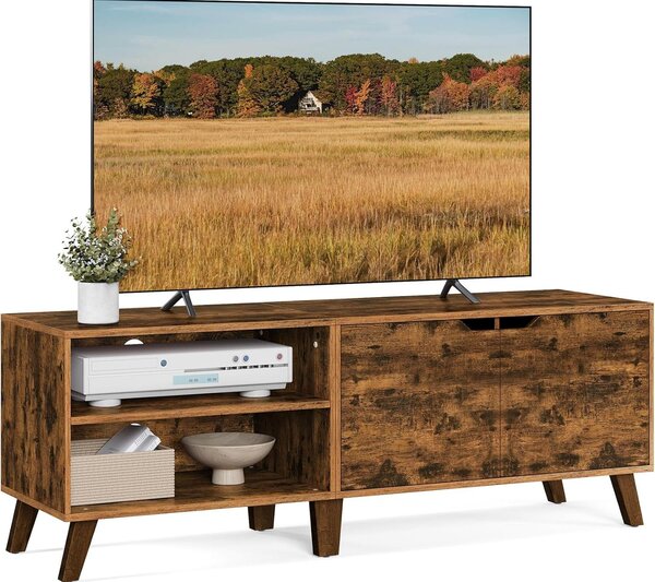 Sifonier TV, suport TV cu 2 uși, 140x40x50 cm