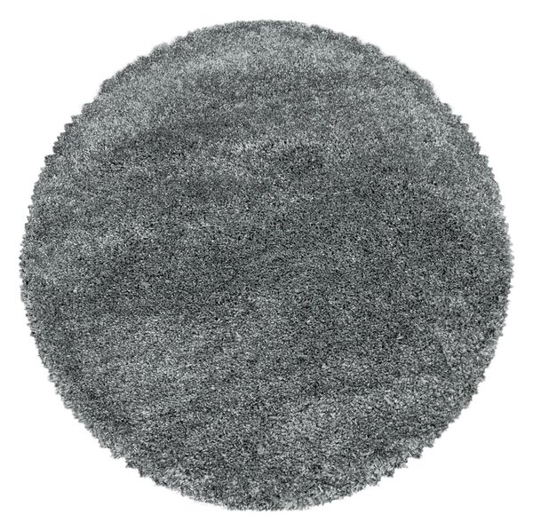 Covor gri rotund ø 80 cm Fluffy – Ayyildiz Carpets