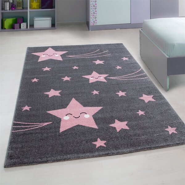 Covor pentru copii roz/gri 120x170 cm Kids – Ayyildiz Carpets