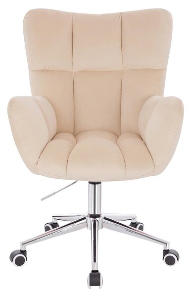 HR650K Scaun Crem Catifea