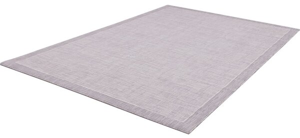 Covor gri din lână 133x180 cm Linea – Agnella