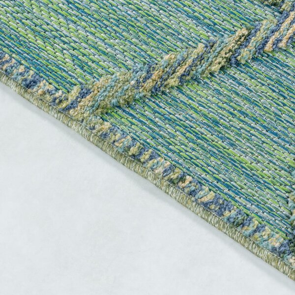 Covor tip traversă de exterior verde 80x250 cm Bahama – Ayyildiz Carpets