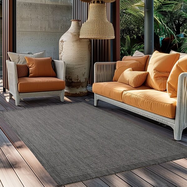 Covor de exterior gri închis 60x100 cm Giza – Ayyildiz Carpets