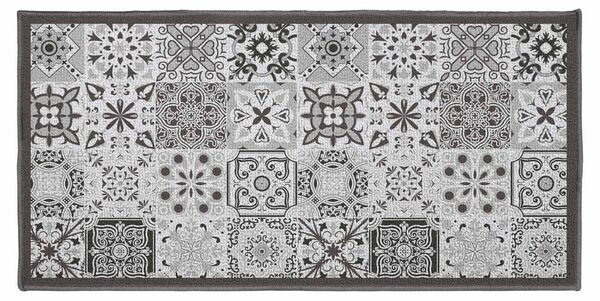 Covor tip traversă gri lavabil 50x120 cm Persane – douceur d'intérieur