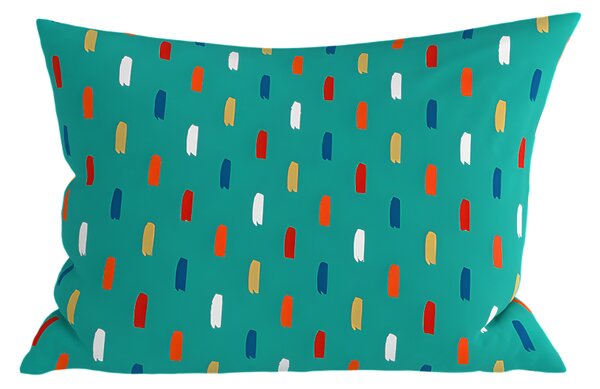 Fata de perna din microfibra LUNIRA 50x70 cm, turcoaz