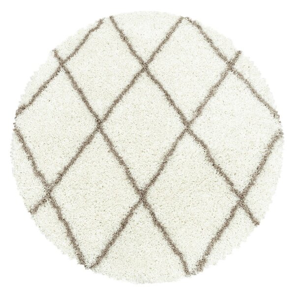 Covor crem rotund ø 120 cm Alvor – Ayyildiz Carpets