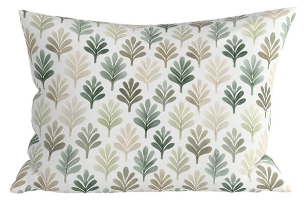 Fata de perna din microfibra TREES & STARS 50x70 cm, verde