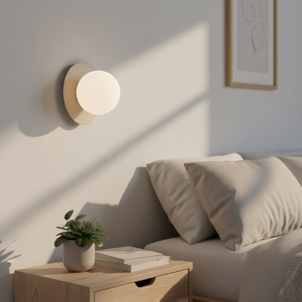 Emibig Americana lampă de perete 1x8 W bej 1555/K1
