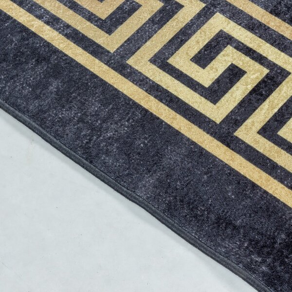 Covor gri antracit lavabil 160x230 cm Fiesta – Ayyildiz Carpets