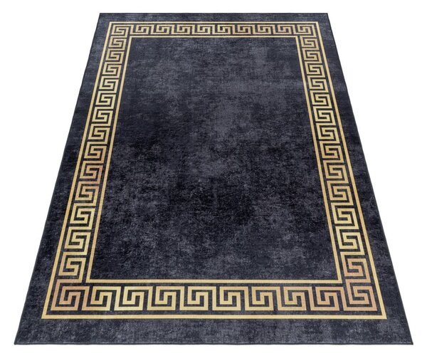 Covor gri antracit lavabil 160x230 cm Fiesta – Ayyildiz Carpets
