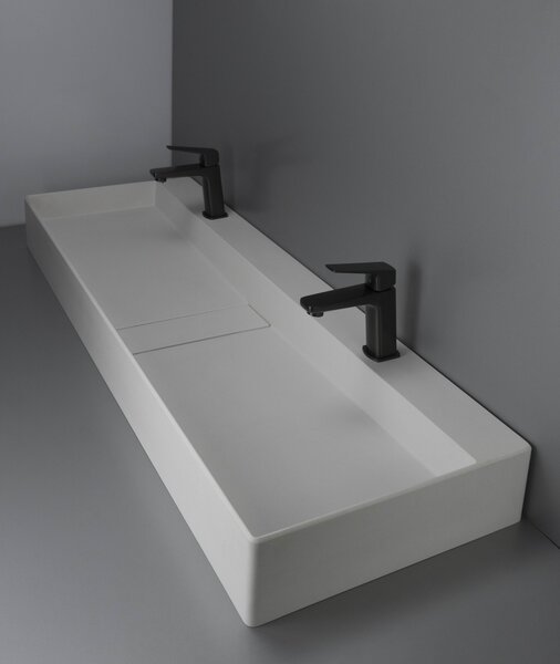Deante Blur, lavoar blat granit 1200x400x120 mm, alb, DEA-CQB_AU2S