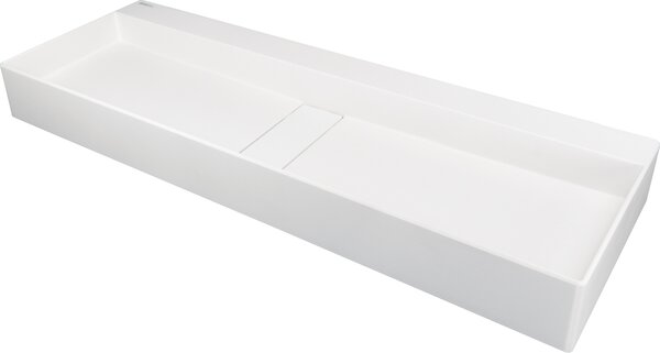 Deante Blur, lavoar blat granit 1000x400x120 mm, alb, DEA-CQB_AU1S