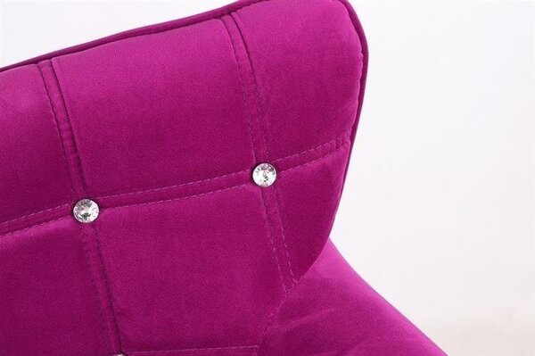 HR804CK Scaun Fucsia din Catifea