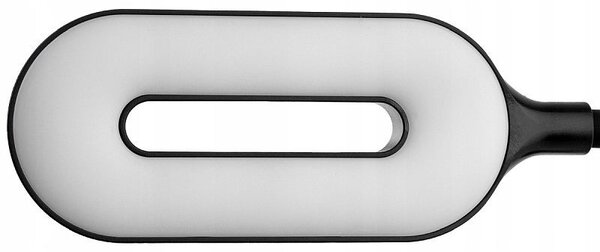 Lampa de birou LED flexibila, 30W, incarcator QI, buton tactil, 3 moduri iluminare, organizator pixuri