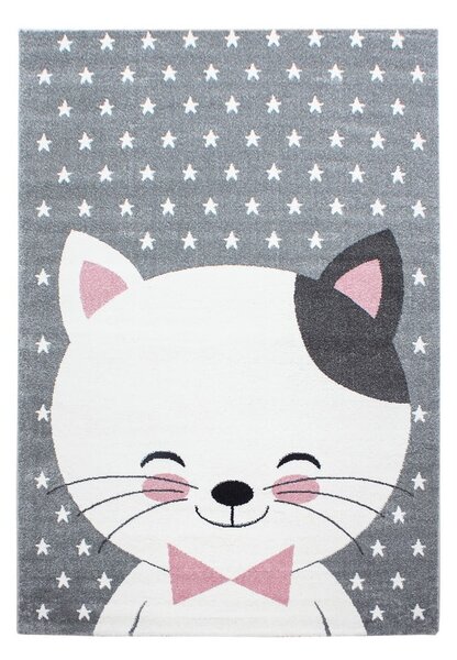Covor pentru copii roz/gri 80x150 cm Kids – Ayyildiz Carpets