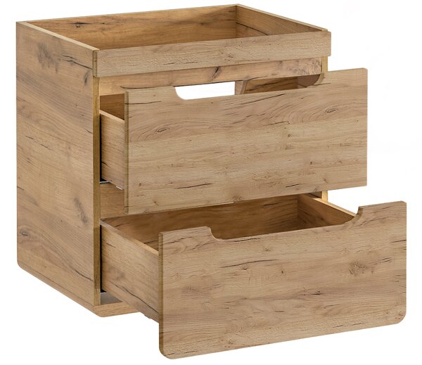 Comad Aruba Craft dulap 60x46x53 cm sub chiuveta pe perete stejar ARUBA CRAFT 828-UN-60CM FSC