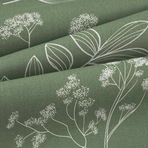 Goldea față de masă 100% bumbac - frunze de plante aromatice 120 x 180 cm