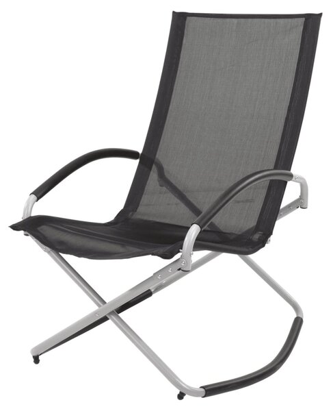 ProGarden 442216 Foldable Rocking Chair Black X82100020