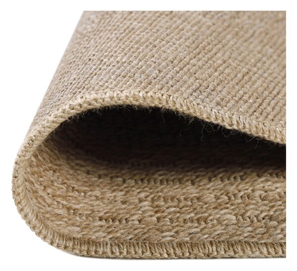 Covor de exterior negru/bej rotund ø 120 cm Comilla – Ayyildiz Carpets