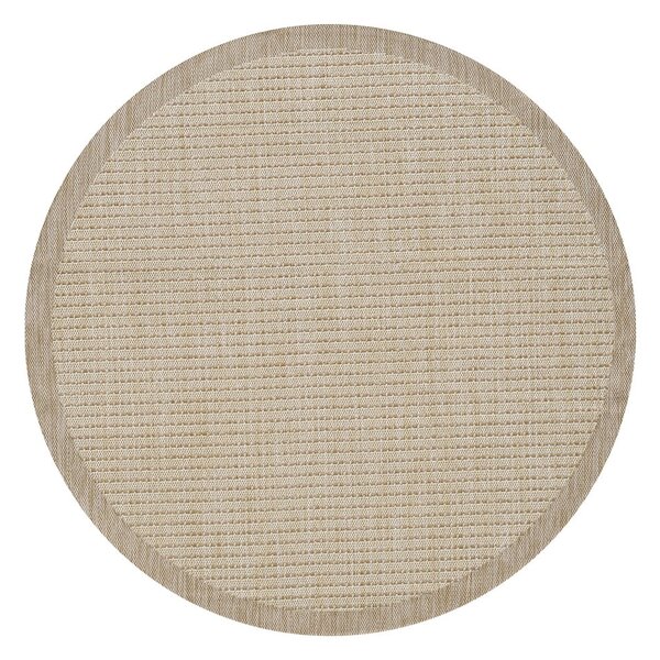 Covor de exterior bej rotund ø 120 cm Giza – Ayyildiz Carpets