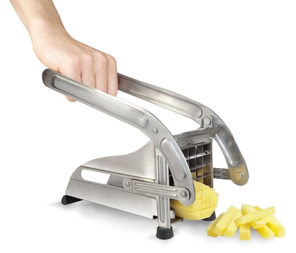 Aparat din inox pentru taiat cartofi pai