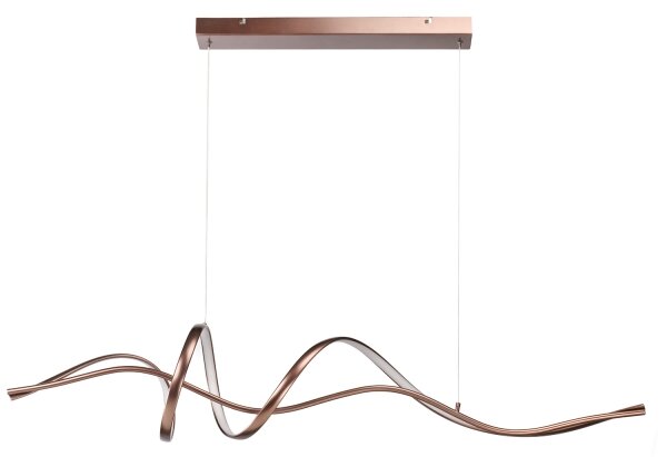 ONLI - Lustră suspendată pe cablu KELLY LED/28W/230V, finisaj cupru