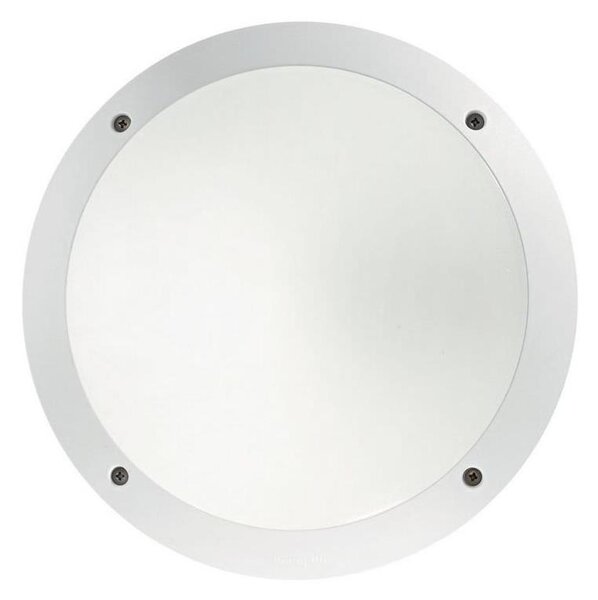 Ideal Lux - Aplica de perete pentru exterior POLAR 1xE27/23W/230V IP66 albă
