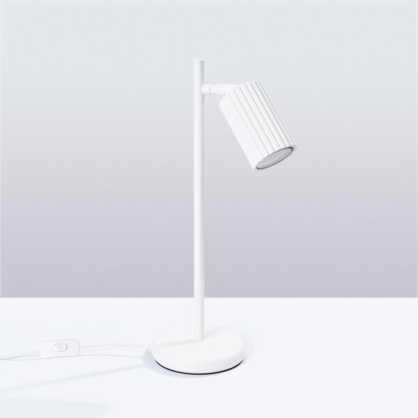 Brilagi - Lampă de masă LED CRESTO 1xGU10/10W/230V, albă
