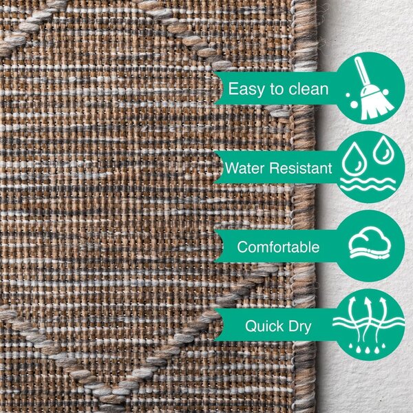 Covor de exterior bej 120x170 cm Zagora – Ayyildiz Carpets