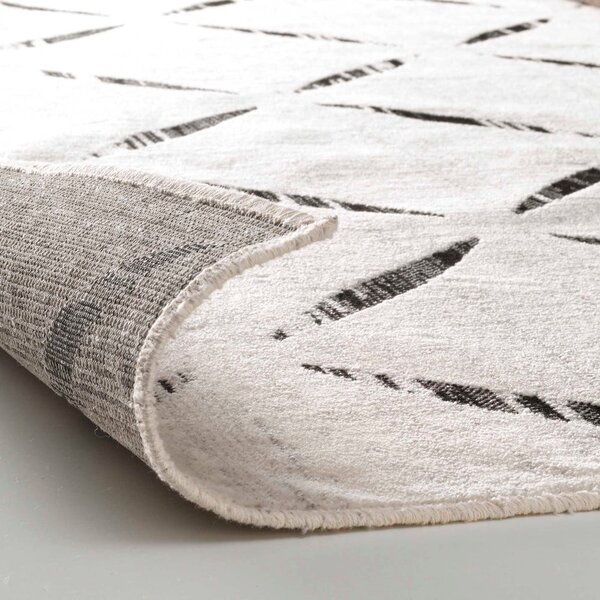 Covor bej din amestec de bumbac 68x110 cm Modesto – douceur d'intérieur
