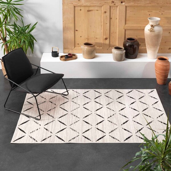 Covor bej din amestec de bumbac 68x110 cm Modesto – douceur d'intérieur