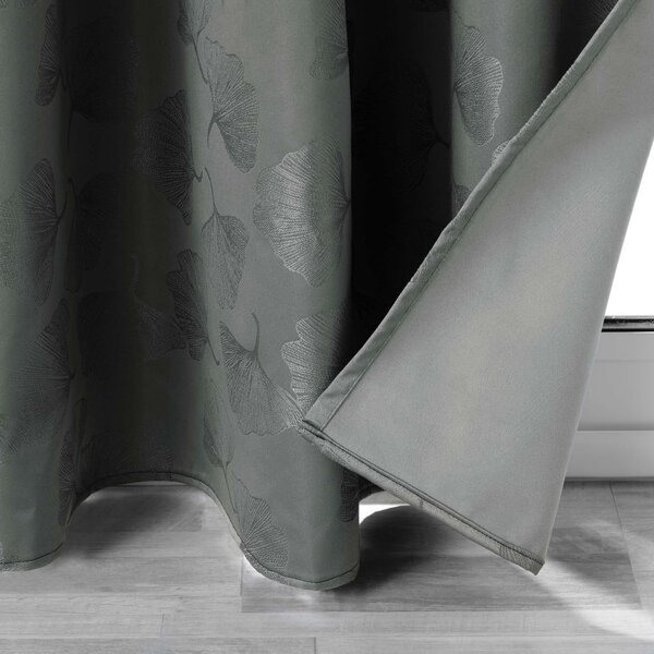 Draperie gri antracit blackout 140x260 cm Lunella – douceur d'intérieur