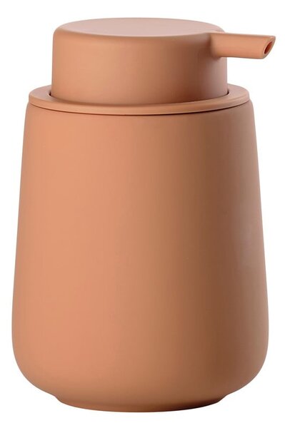 Dozator de săpun lichid portocaliu din gresie ceramică 250 ml Nova One – Zone