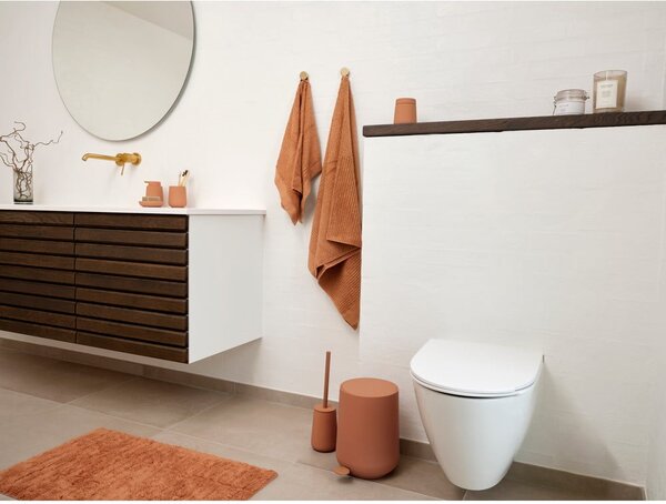 Dozator de săpun lichid portocaliu din gresie ceramică 250 ml Nova One – Zone