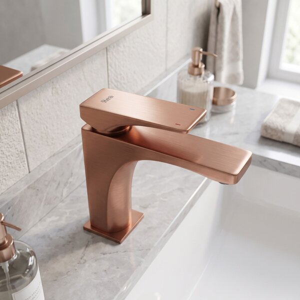 Baterie pentru baie PREMIUM Rea Joe Brush Copper low