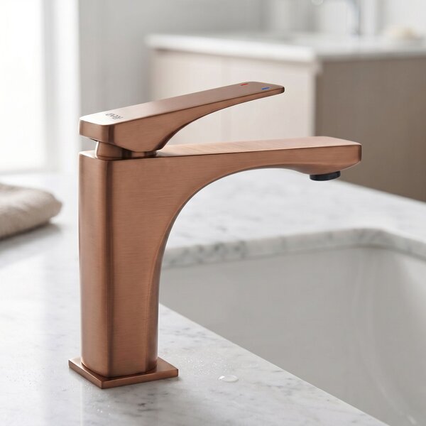 Baterie pentru baie PREMIUM Rea Joe Brush Copper low