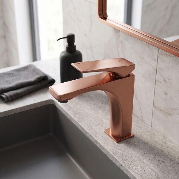 Baterie pentru baie PREMIUM Rea Joe Brush Copper low