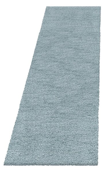 Covor tip traversă albastru 80x250 cm Fluffy – Ayyildiz Carpets