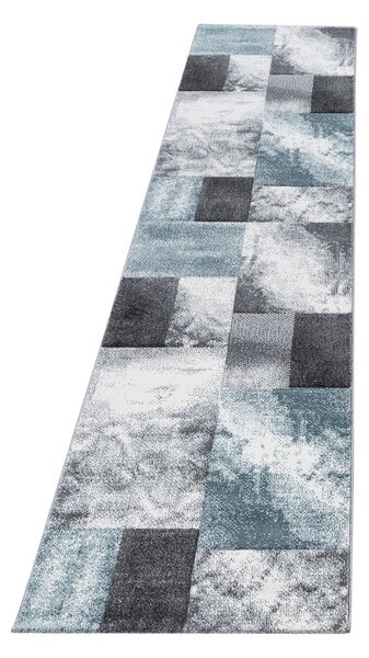 Covor tip traversă albastru/gri 80x300 cm Hawaii – Ayyildiz Carpets