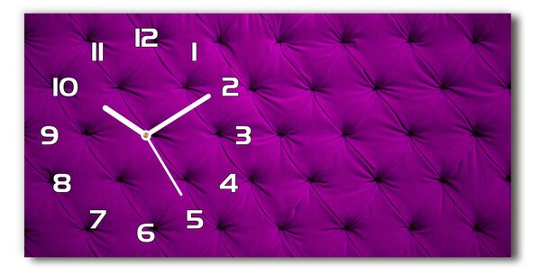 Ceas de perete modern din sticla perete de catifea