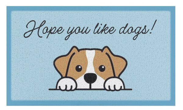 Covoraș de intrare 40x70 cm Hope You Like Dogs – Artsy Doormats