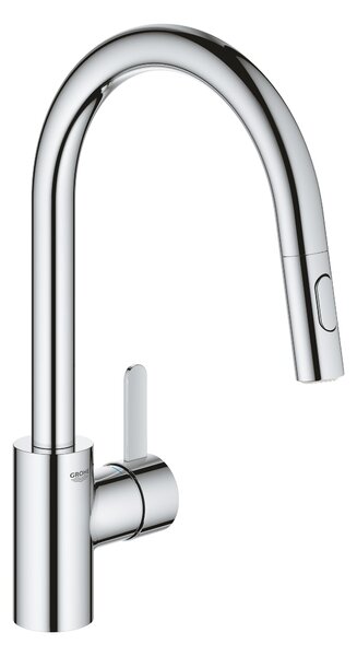 Grohe Eurosmart Cosmopolitan baterie bucătărie pe picior StarLight Chrome 31481001